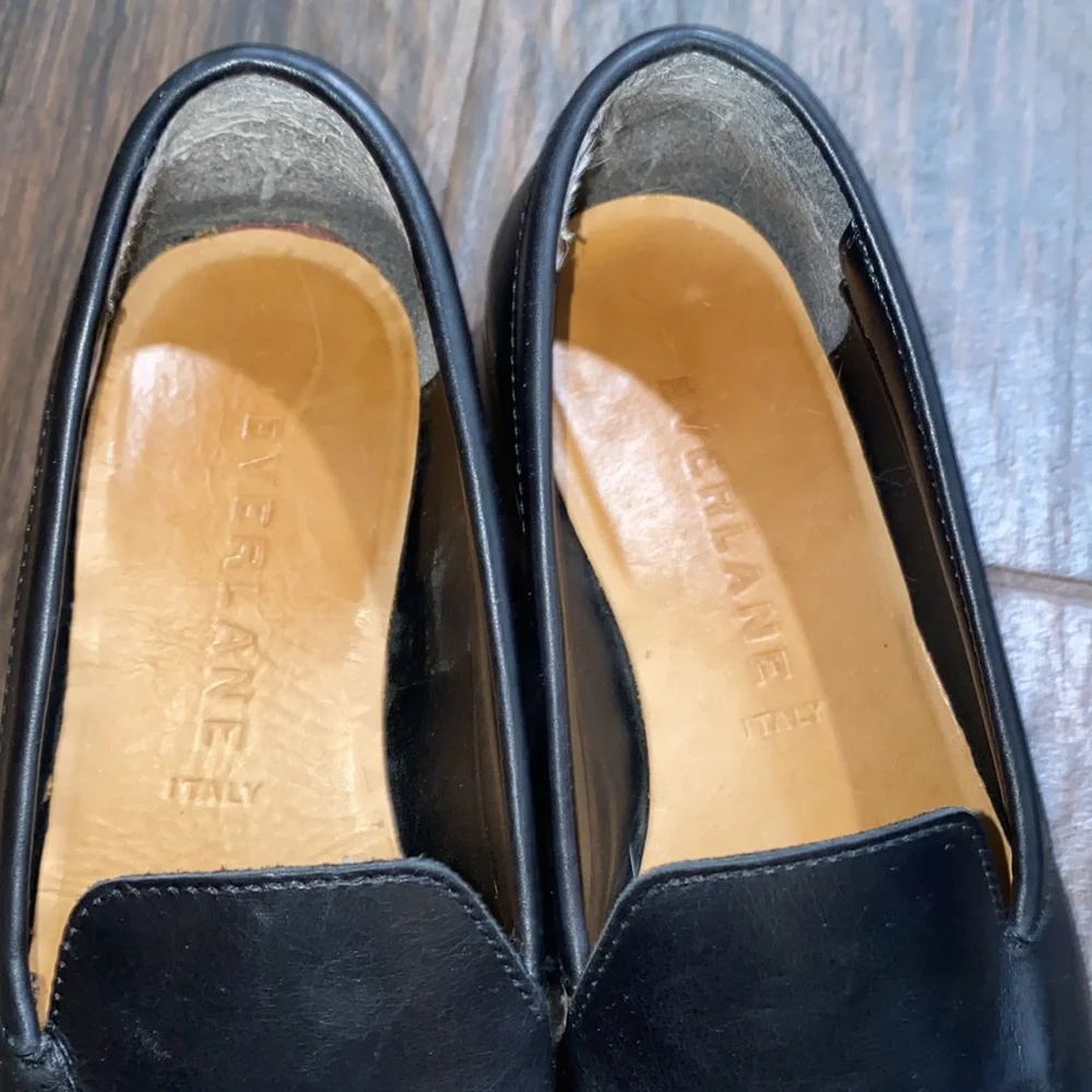 COPY - Everlane slip on semi pointy loafers